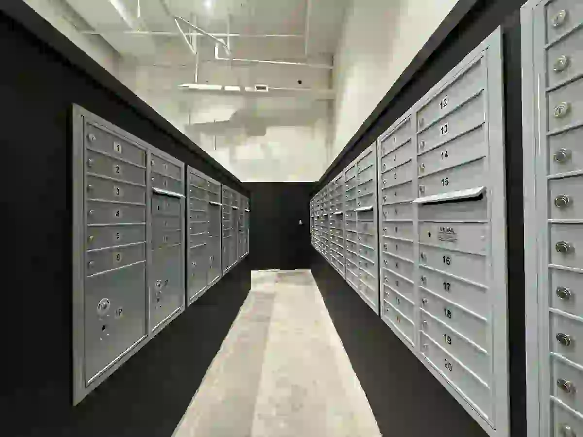 Luxer Package Lockers at Six Cord Apartments