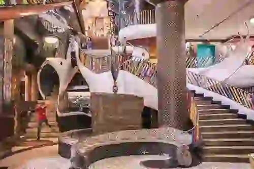 Interior exhibit at City Museum
