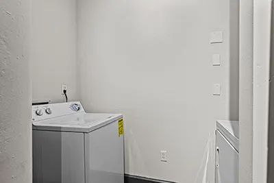 In-unit washer and dryer